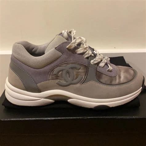 chanel runners grey|Chanel sneakers price euro.